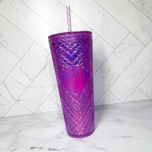 Starbucks Iridescent Purple Pink Venti Tumbler